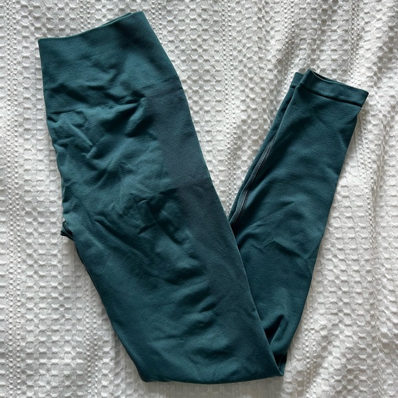 Alphalete Amplify Leggings Pier Blue Small - Picture 3 of 4